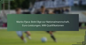 Marko Pjaca: Beiträge zur Nationalmannschaft, Euro-Leistungen, WM-Qualifikationen