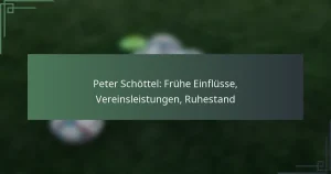 Peter Schöttel: Frühe Einflüsse, Vereinsleistungen, Ruhestand