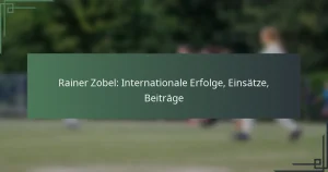 Rainer Zobel: Internationale Erfolge, Einsätze, Beiträge